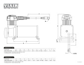 LF4000S Viair 380C Kompressor Svart (2)