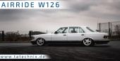LFMB10 Mercedes Benz S-Klass W126 / C126 1979 - 1991 Luftfjädring Fjäderbenskit TA Technix (2)