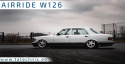 Mercedes Benz S-Klass W126 / C126 1979 - 1991 Luftfjädring Fjäderbenskit TA Technix