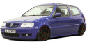 Seat / Volkswagen Cordoba / Ibiza II / Polo 1993 - 1999 Luftfjädring Fjäderbenskit TA Technix