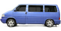 Volkswagen Transporter T4 70X_, 7D_ 1990 - 2003 Bakre Luftbälgar Luftfjädring TA Technix