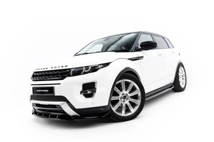 Land Rover Range Rover Evoque Mk1 2011+ Frontsplitter Maxton Design i gruppen Välj bilmodell / Land Rover / Evoque 2011+ hos DDESIGN Scandinavia AB (LR-RR-EV-1PF-FD1G)