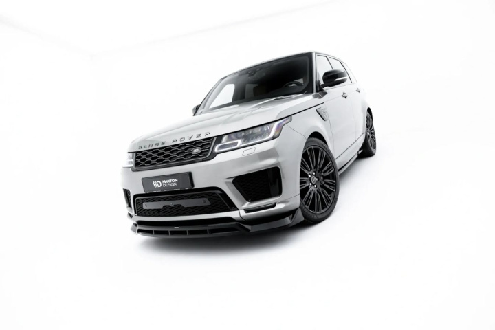 Land Rover Range Rover Sport Mk2 Facelift 2018-2022 Frontsplitter / Frontläpp Maxton Design i gruppen Välj bilmodell / Land Rover / Range Rover hos DDESIGN Scandinavia AB (LR-RR-SPORT-2F-FD1GFD1RG)