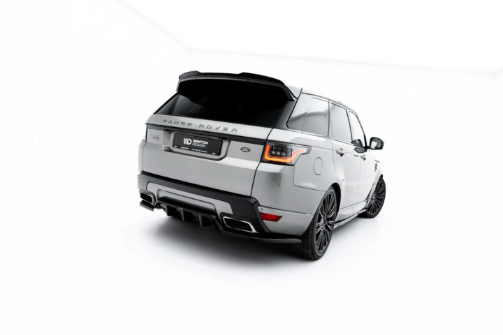 Land Rover Range Rover Sport Mk2 Facelift 2018-2022 Bakre Splitter (Med Splitters) Maxton Design i gruppen Välj bilmodell / Land Rover / Range Rover hos DDESIGN Scandinavia AB (LR-RR-SPORT-2F-RD1GRD2G)