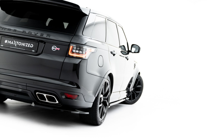 Land Rover Range Rover SVR Mk2 Facelift 2018-2022 Bakre Sidoextensions Maxton Design i gruppen Välj bilmodell / Land Rover / Range Rover hos DDESIGN Scandinavia AB (LR-RR-SPORT-2F-SVR-RSD1G)