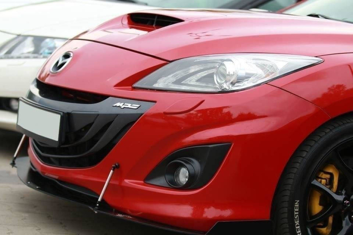 MA-3-2-MPS-CNC-FD1 Mazda 3 MPS 2009-2013 Racingsplitter Maxton Design