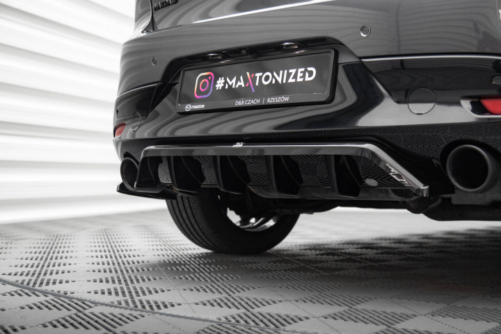 Mazda 3 Mk4 2019+ Diffuser Med Splitters Maxton Design i gruppen Välj bilmodell / Mazda / 3 19+ hos DDESIGN Scandinavia AB (MA-3-4-RD1G-RD2G)
