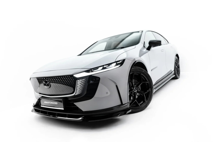Mazda 6e Mk1 2025+ Frontsplitter Maxton Design i gruppen Välj bilmodell / Mazda hos DDESIGN Scandinavia AB (MA-6E-4-FD1G)