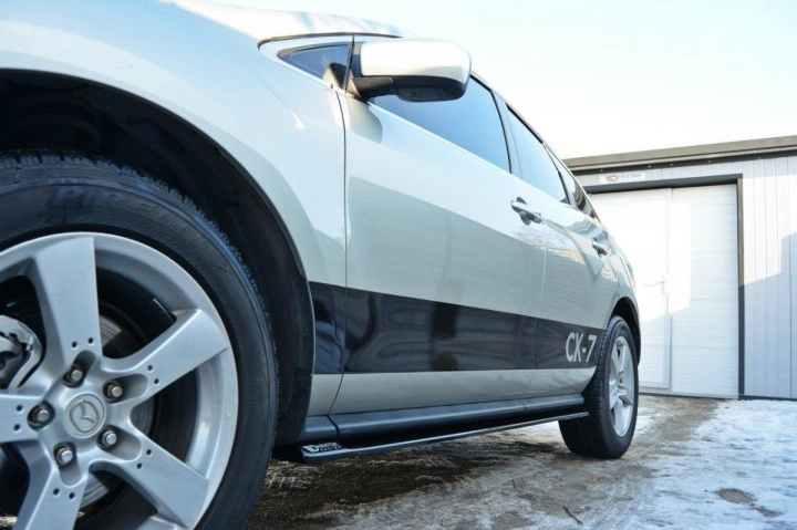 Mazda CX-7 2006-2009 Sidokjolar / Sidoextensions Maxton Design i gruppen Välj bilmodell / Mazda / CX-7 2006-2012 hos DDESIGN Scandinavia AB (MA-CX-7-SD1G)