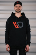 Svart Hoodie Herr (M) Maxton Design
