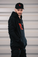 Svart Hoodie Herr (M) Maxton Design