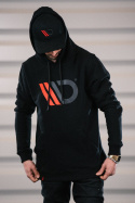 Svart Hoodie Herr (M) Maxton Design