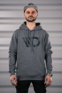Grå Hoodie Herr (M) Maxton Design