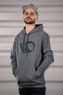 Grå Hoodie Herr (M) Maxton Design