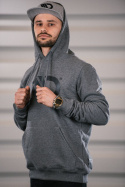 Grå Hoodie Herr (M) Maxton Design