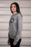Grå Hoodie Dam (XS) Maxton Design