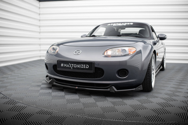 Mazda MX-5 / Miata NC 2005-2009 Frontsplitter V.2 Maxton Design i gruppen Välj bilmodell / Mazda / MX-5 (NC) 05-14 / Styling / Frontläppar hos DDESIGN Scandinavia AB (MA-MX5-3-FD2G)
