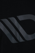 Svart T-shirt med Grå Logga Herr (M) Maxton Design
