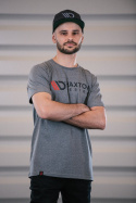 Grå T-shirt Herr (M) Maxton Design