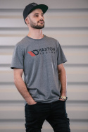 Grå T-shirt Herr (M) Maxton Design