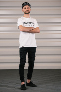 Vit T-shirt Herr (M) Maxton Design