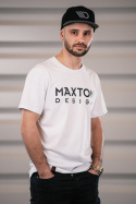 Vit T-shirt Herr (M) Maxton Design