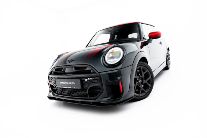 Mini Cooper John Cooper Works F66 2025- Street Pro Frontsplitter Maxton Design i gruppen Välj bilmodell / Mini hos DDESIGN Scandinavia AB (MC466JCW3DCNC-FD1B)
