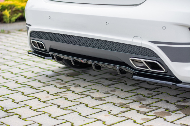 Mercedes A45 AMG W176 2013-2015 Diffuser Maxton Design i gruppen Välj bilmodell / Mercedes Benz / A-Klass 12-18 (W176) / Styling hos DDESIGN Scandinavia AB (ME-A-176-AMG-RS1G)