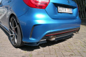 Mercedes A-Klass W176 AMG-LINE PREFACE 2013-2015 Bakre Splitter / Diffuser (med bars) Maxton Design