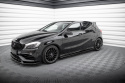 Mercedes A-Klass AMG-Line W176 Facelift 2015-2018 Sidokjolar / Sidoextensions Maxton Design