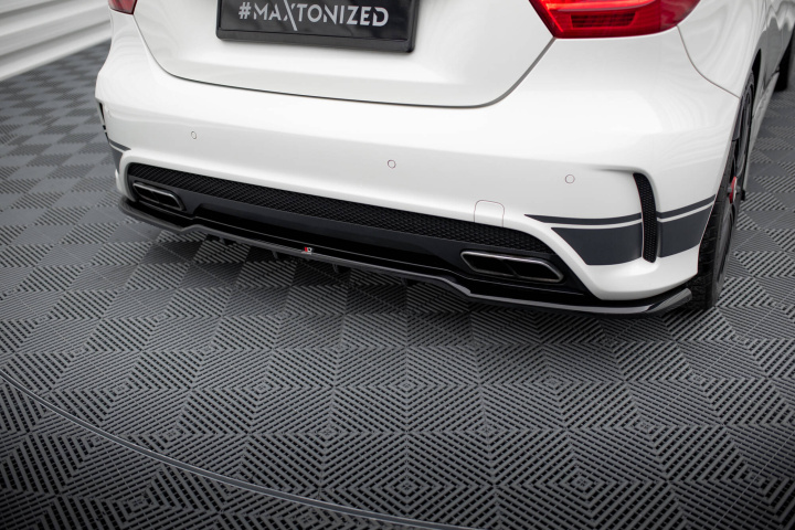Mercedes-Benz A45 AMG W176 2012-2015 Bakre Splitter / Diffuser Maxton Design i gruppen Välj bilmodell / Mercedes Benz / A-Klass 12-18 (W176) / Styling hos DDESIGN Scandinavia AB (ME-A45-W176-RD1G-RD2G)