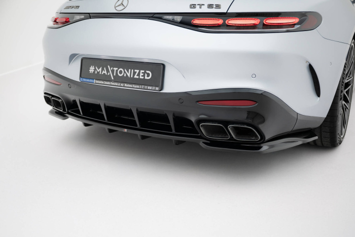 Mercedes-AMG GT 63 C192 2023+ Bakre Splitter (Med Splitters) V.1 Maxton Design i gruppen Välj bilmodell / Mercedes Benz / AMG GT (C192) 2023+ hos DDESIGN Scandinavia AB (ME-AMG-GT-2-63-RD1GRD3G)
