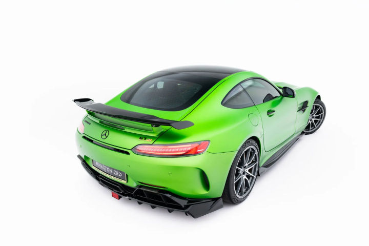 Mercedes-AMG GT R C190 Facelift 2017-2023 Vinge / Vingextension Maxton Design i gruppen Välj bilmodell / Mercedes Benz / AMG GT / GT S (C190) 2014-2023 hos DDESIGN Scandinavia AB (ME-AMG-GTR-1F-CAP1G)