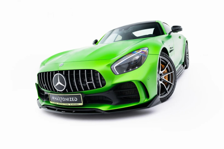 Mercedes-AMG GT R C190 Facelift 2017-2023 Frontläpp / Frontsplitter Maxton Design i gruppen Välj bilmodell / Mercedes Benz / AMG GT / GT S (C190) 2014-2023 hos DDESIGN Scandinavia AB (ME-AMG-GTR-1F-FD1G)