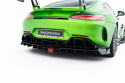 Mercedes-AMG GT R C190 Facelift 2017-2023 Bakre Splitter (med vertikala ribbor) + LED Maxton Design