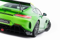 Mercedes-AMG GT R C190 Facelift 2017-2023 Bakre Splitter (med vertikala ribbor) + LED Maxton Design