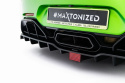 Mercedes-AMG GT R C190 Facelift 2017-2023 Bakre Splitter (med vertikala ribbor) + LED Maxton Design