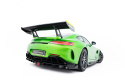 Mercedes-AMG GT R C190 Facelift 2017-2023 Bakre Splitter (med vertikala ribbor) + LED Maxton Design