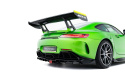 Mercedes-AMG GT R C190 Facelift 2017-2023 Bakre Splitter (med vertikala ribbor) + LED Maxton Design