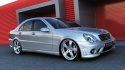 Mercedes C W203 < AMG 204 LOOK> 2000-2006 Sidokjolar Maxton Design