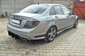 Mercedes C-Class W204 Facelift AMG-Line 2011-2014 Racing Diffuser & Sidoextensions Maxton Design