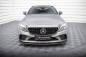 Mercedes AMG C43 Coupe / Sedan C205 / W205 Facelift 2018-2022 Frontläpp / Frontsplitter V.1 Maxton Design
