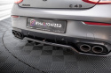 Mercedes AMG C43 Coupe C205 Facelift 2018-2022 Bakre Splitter / Diffuser Maxton Design