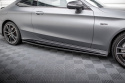 Mercedes AMG C43 Coupe C205 Facelift 2018-2022 Sidokjolar / Sidoextensions Maxton Design