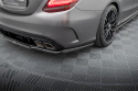 Mercedes AMG C63 Sedan / Estate W205 Facelift 2018-2021 Bakre Splitter / Diffuser Maxton Design
