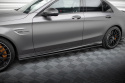 Mercedes AMG C63 Sedan / Estate W205 Facelift 2018-2021 Sidokjolar / Sidoextensions Maxton Design