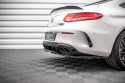 Mercedes-AMG C 63AMG Coupe AMG Aero Pack C205 Facelift 2018-2021 Bakre Splitter (Med Splitters) Maxton Design