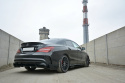 Mercedes CLA A45 Facelift AMG 2017-2019 Racing Bakre Sidoextensions V.1 Maxton Design