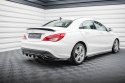 Mercedes-Benz CLA-Klass C117 Facelift 2017-2019 Bakre Splitter / Diffuser med Splitters Maxton Design