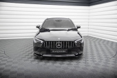 Mercedes-Benz CLA Coupe / Shooting Brake C118 2019+ Frontläpp / Frontsplitter V.1 Maxton Design